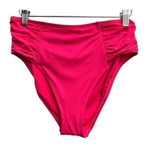 La Blanca Island Goddess Side Shirred Bikini Bottom NEW